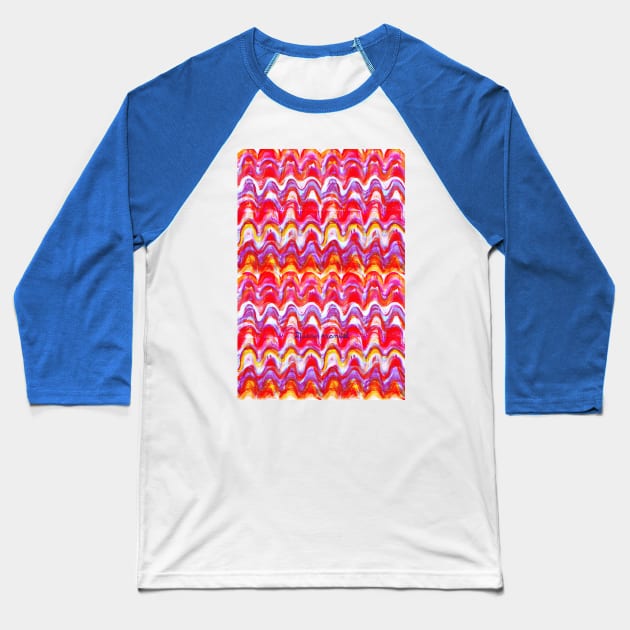 abstract pop Baseball T-Shirt by diegomanuel